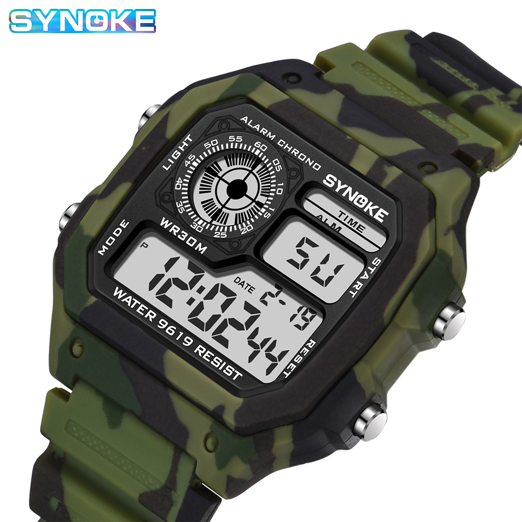 Tide Watch Surf - SYNOKE Outdoor Militar Digital Watch Para
