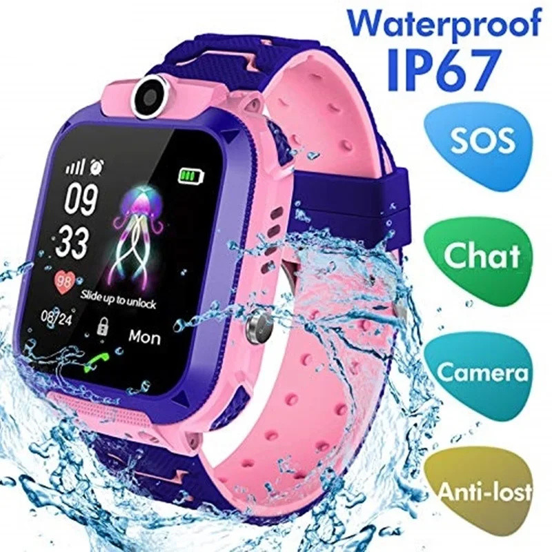 Smartwatch Watches For Kids - 2g crianças relógio inteligente chamada sos