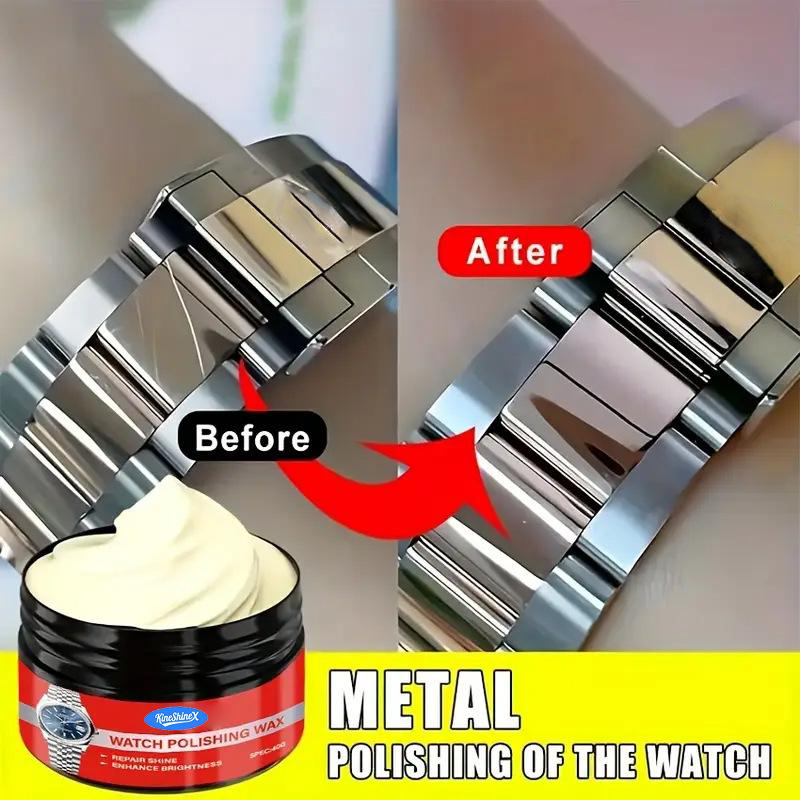 Watch Polishing Cloth - Pasta Polidora Instantânea para Relógios, Creme