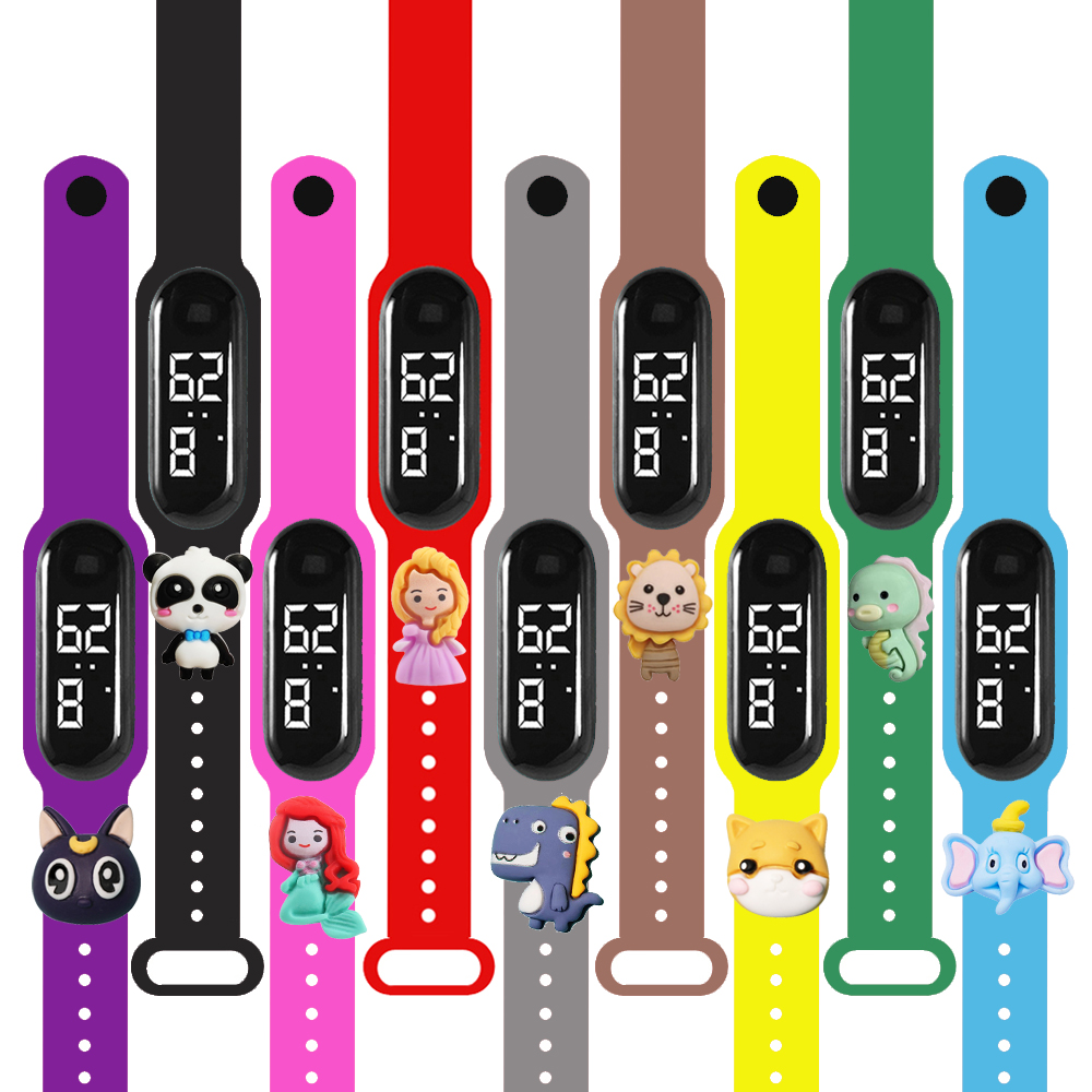 Smartwatch Watches For Kids - Relógio inteligente multicolorido para crianças, meninos