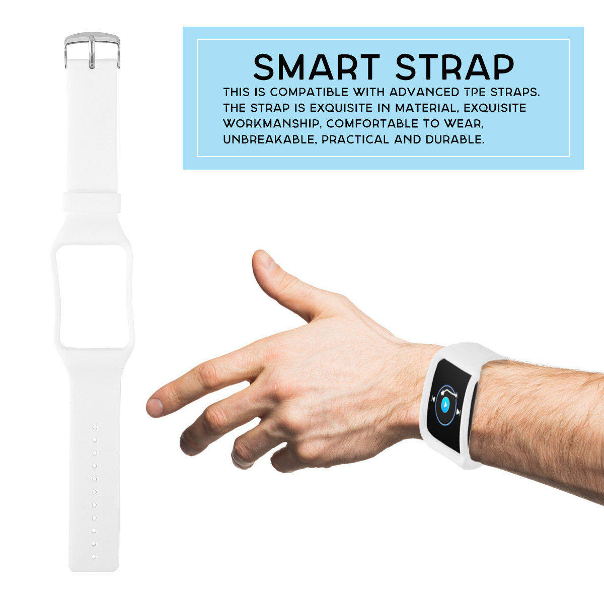 Smartwatch Premium Watches For Women - Pulseira de Relógio Inteligente Tpe para