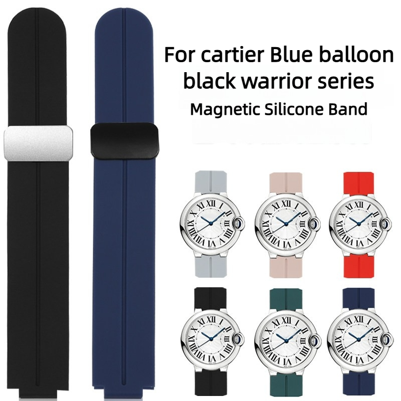Cartier Watch Ballon Bleu - Pulseira magnética convexa para relógio Cartier