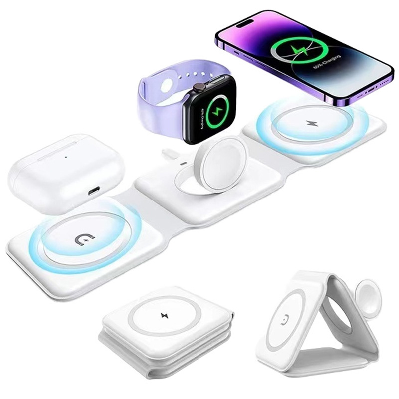 Smartwatch Watches Compatible With Iphone - Carregador sem fio dobrável magnético 3