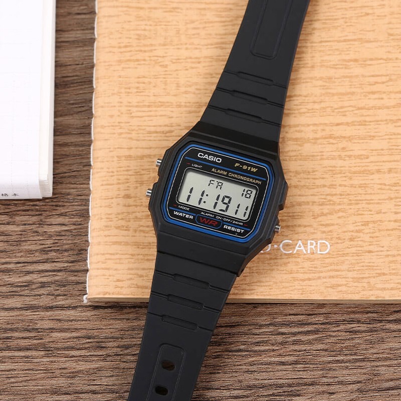 Watch Display Pillow - Relógio de Pulso Casio F-91W-1 Fashion