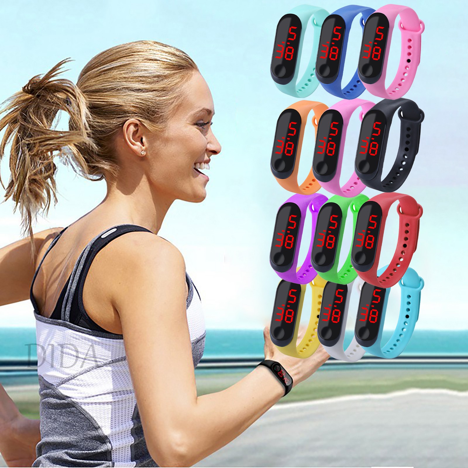 Smartwatch Watches For Kids - Esportes ao ar livre pulseira relógio
