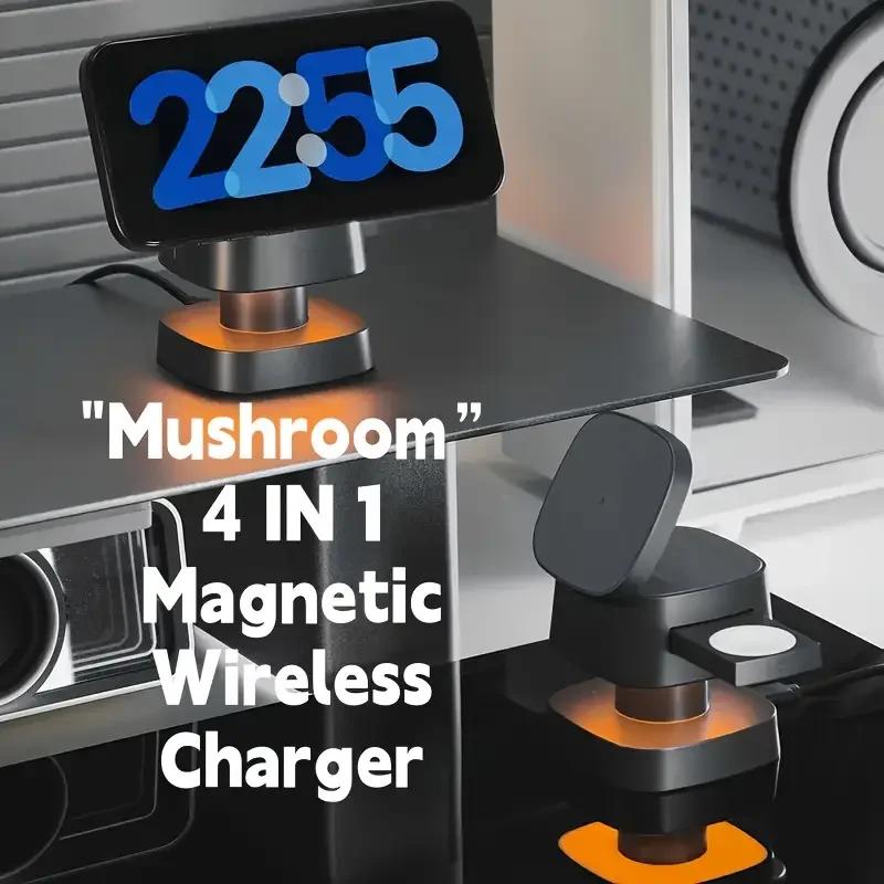 Smartwatch Watches Compatible With Iphone - Carregador magnético 3 em 1 sem