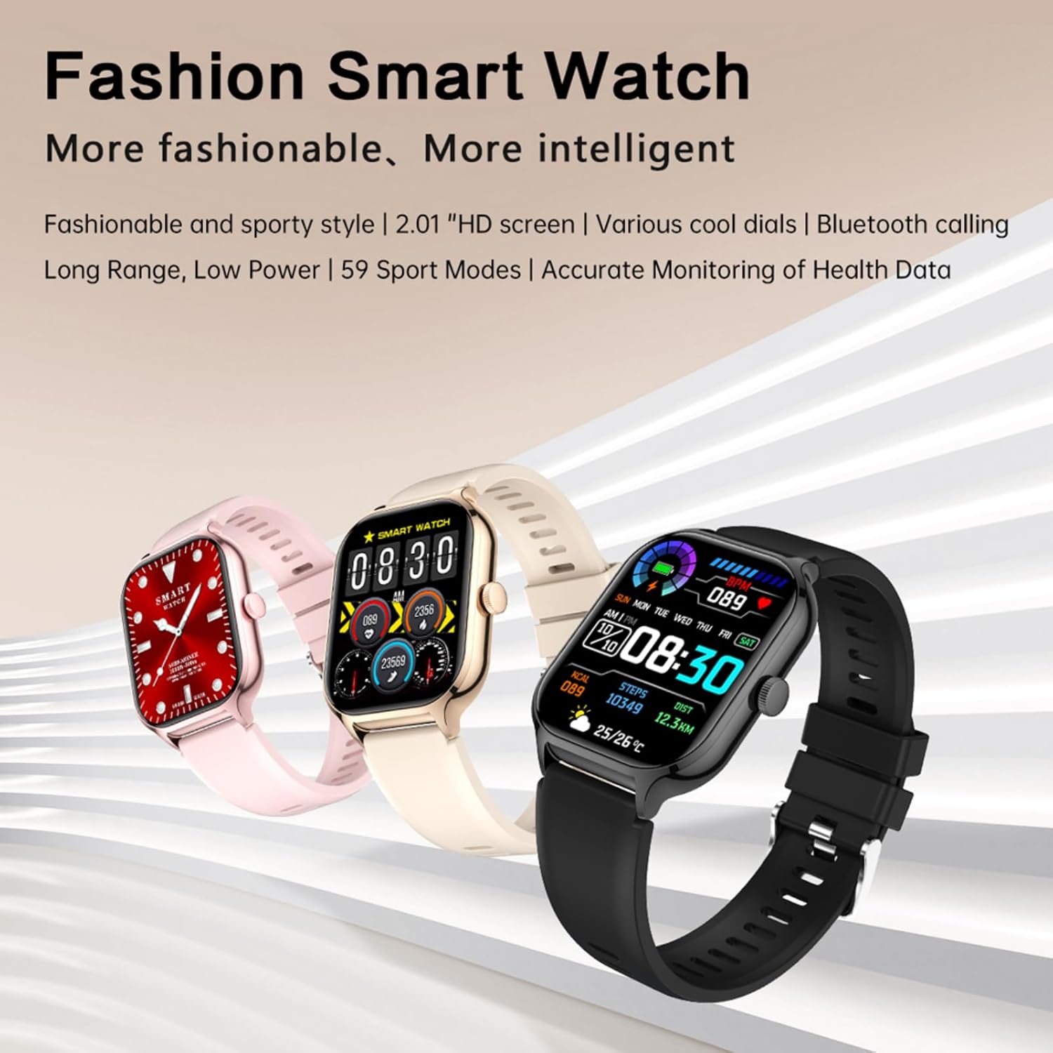Smartwatch Watches Compatible With Iphone - Smartwatch com tela sensível ao toque