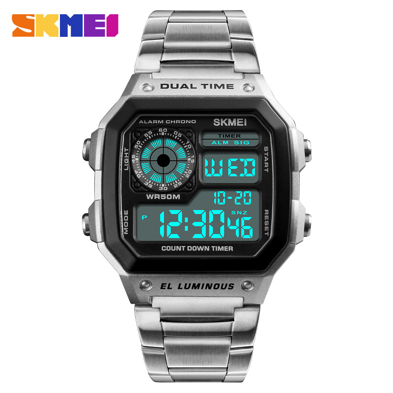Tide Watch Surf - Skmei 1335 relógio digital para homens
