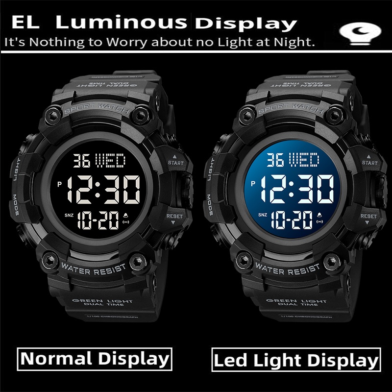 Skmei-Relógio de pulso digital - Tide Watch Surf avaliação e preço