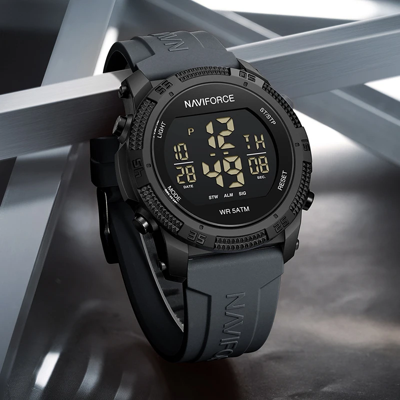 Novo Estilo NAVIFORCE Relógio  - Tide Watch Surf avaliação e preço