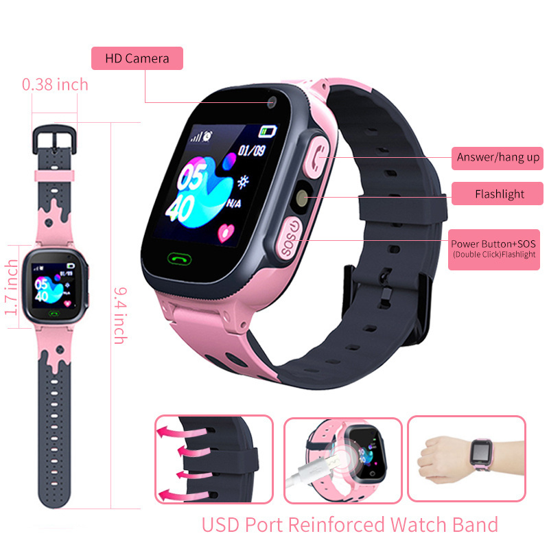 Crianças relógio inteligente à - Smartwatch Watches For Kids avaliação e preço