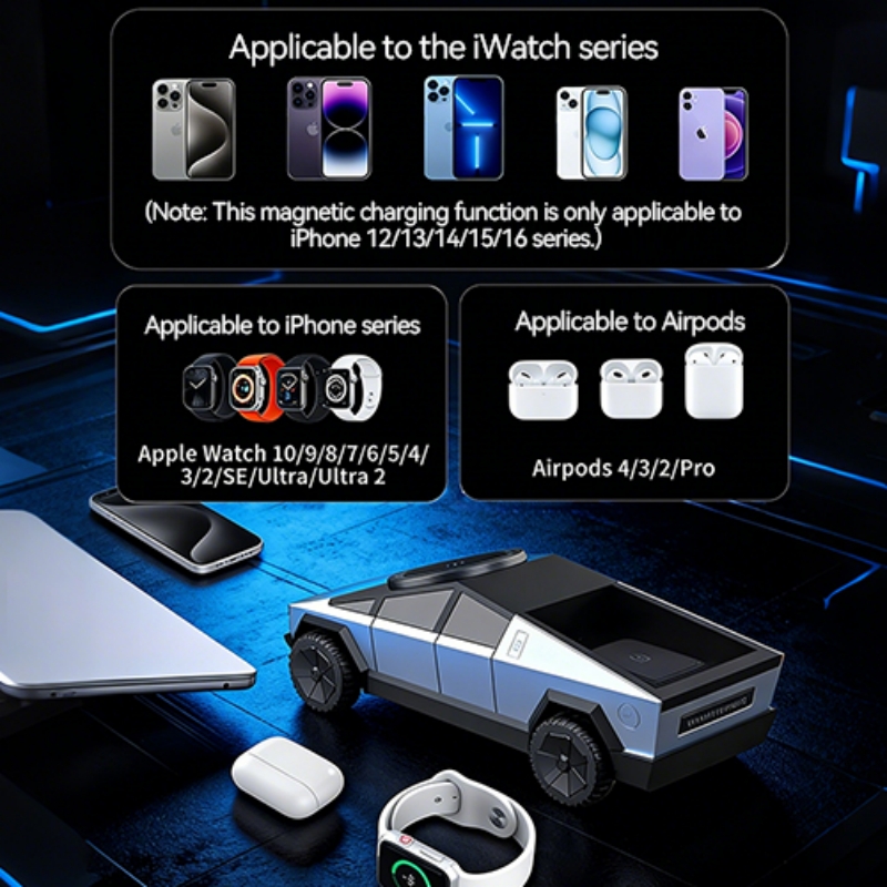 Suporte de Mesa 3-em-1 CyberDo - Smartwatch Watches Compatible With Iphone avaliação e preço