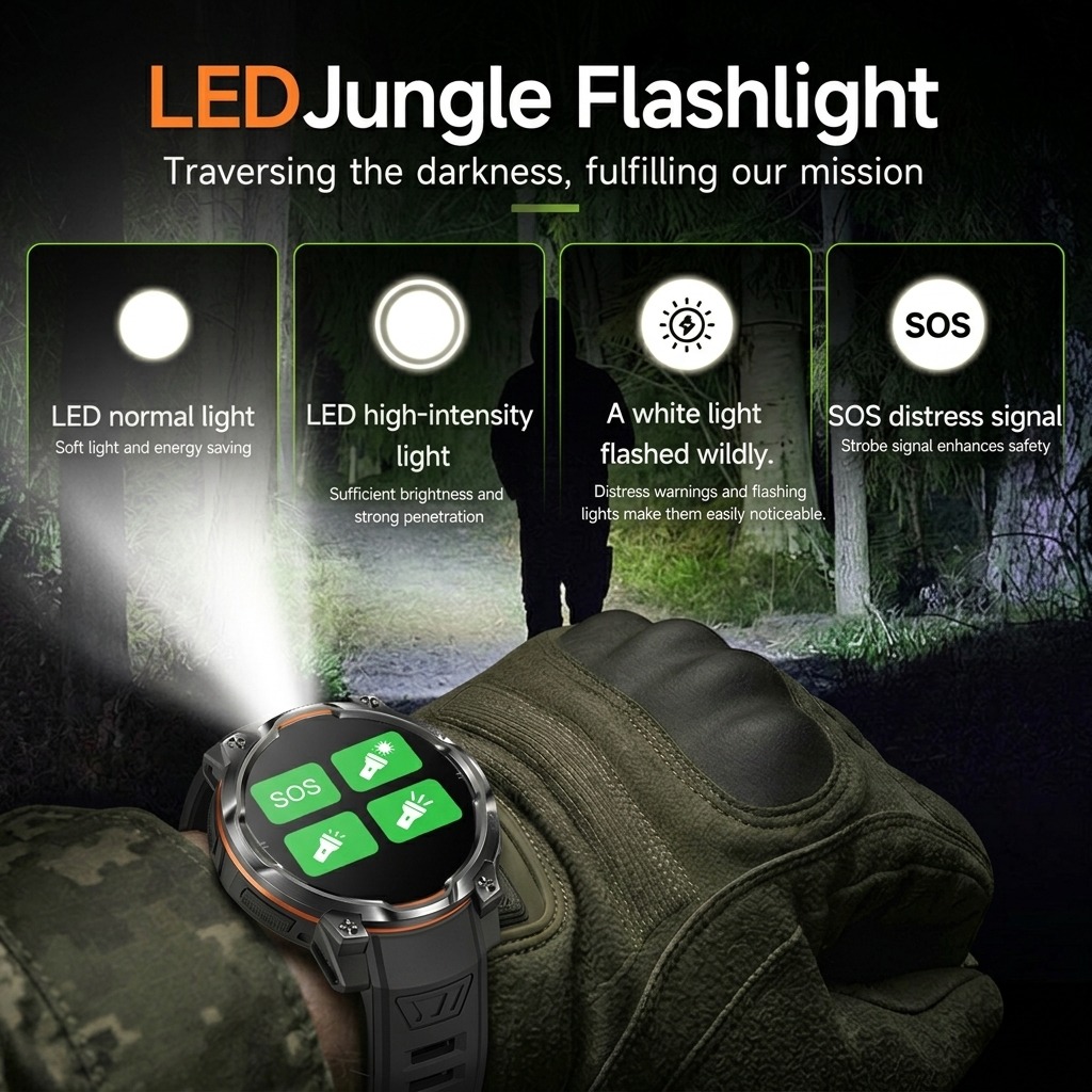 Novo Smartwatch Militar 2026 c - Watch Vs Smartwatch avaliação e preço