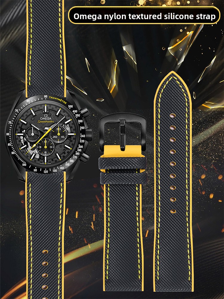 Pulseira de relógio texturizad - Omega Watch Speedmaster avaliação e preço