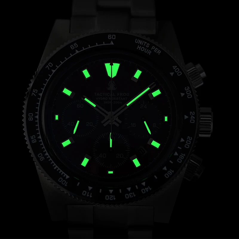 Relógio cronógrafo sapo tático - Tide Watch Surf avaliação e preço
