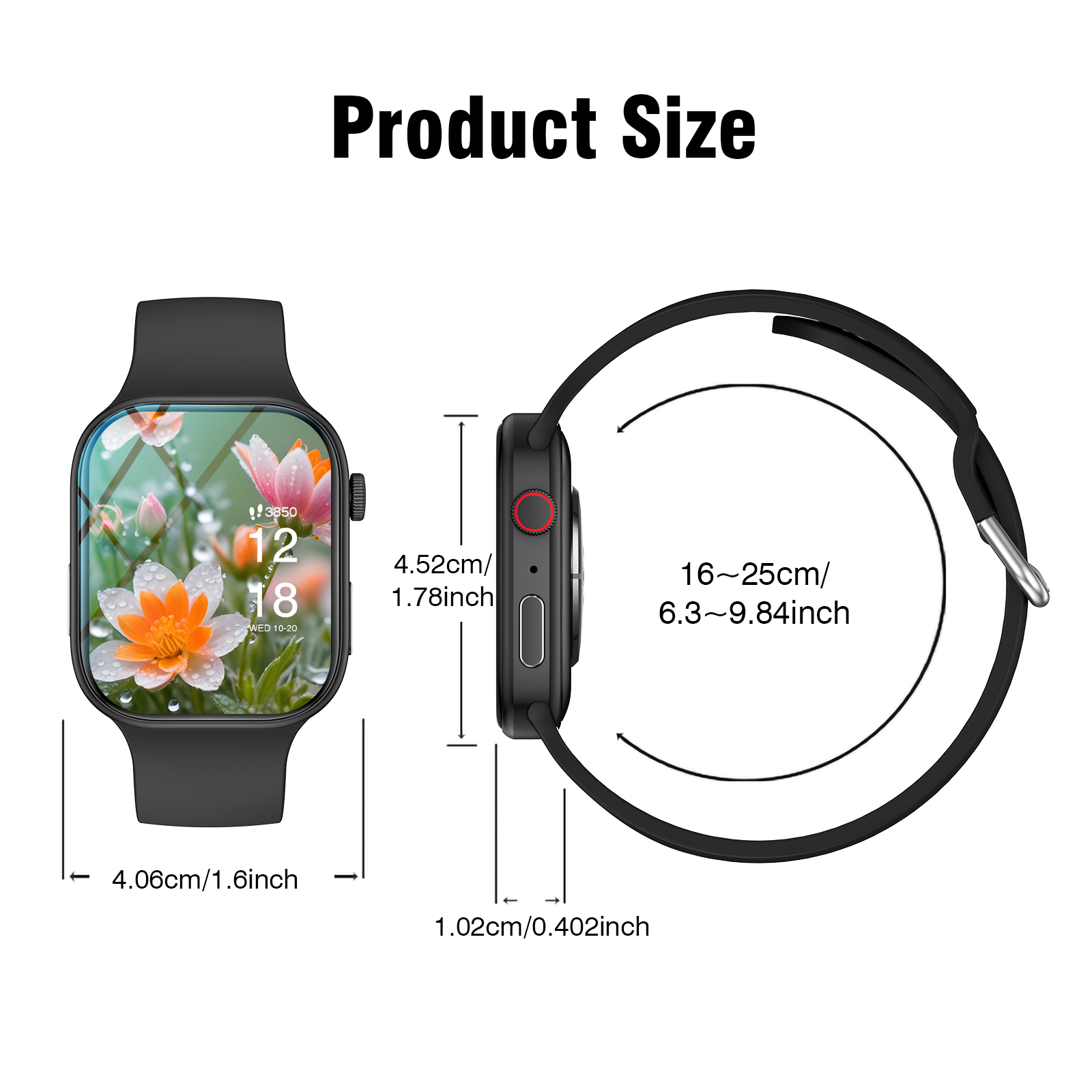 Novo Relógio Inteligente Espor - Smartwatch Watches Compatible With Iphone avaliação e preço