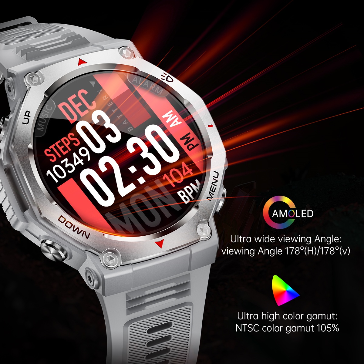 Relógio Inteligente VWAR T-Rex - Watch Vs Smartwatch avaliação e preço