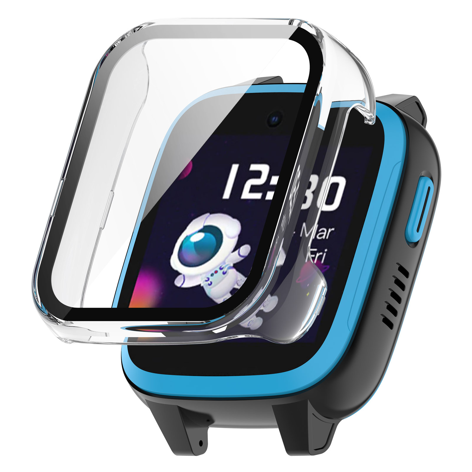 Hard Edge Shell Glass Screen P - Smartwatch Watches For Kids avaliação e preço
