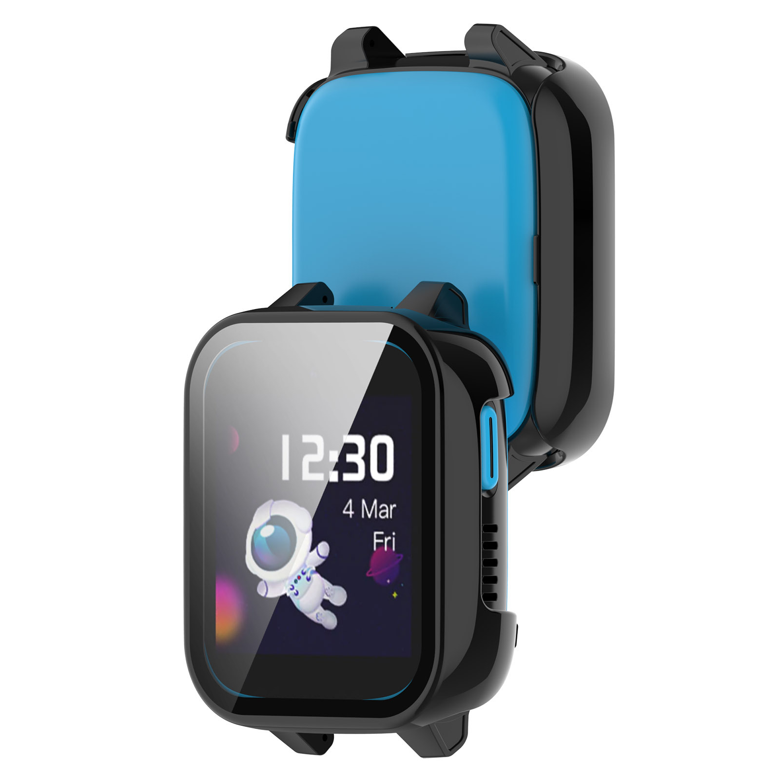 Hard Edge Shell Glass Screen P - Smartwatch Watches For Kids avaliação e preço