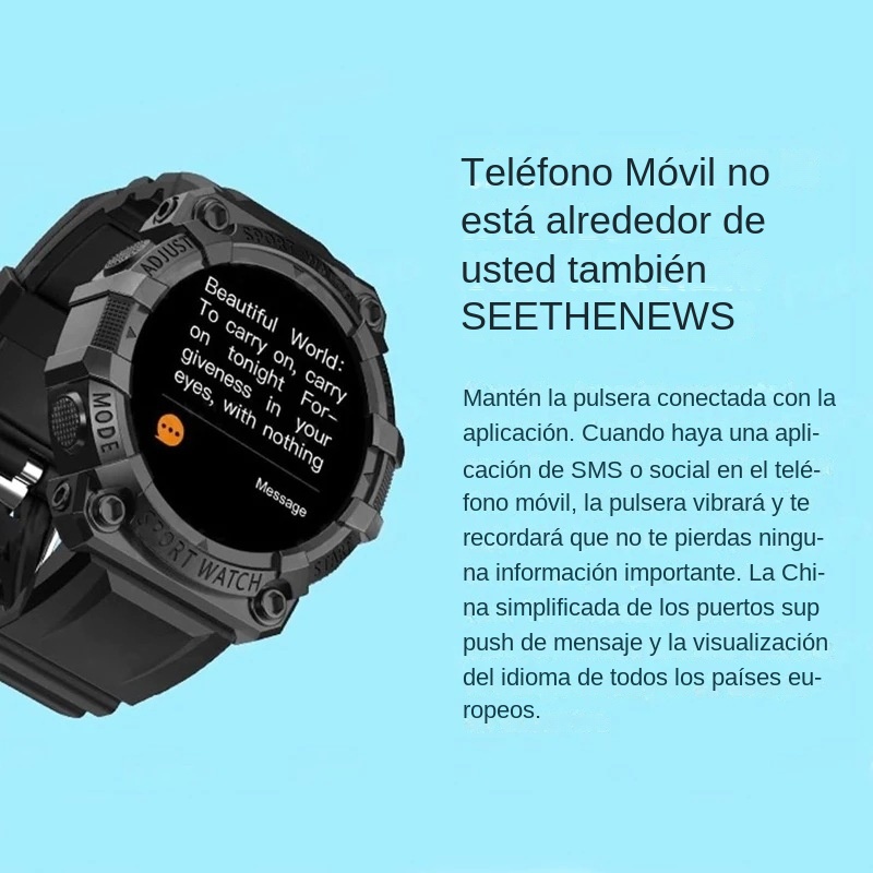 Novo relógio inteligente das m - Watch Display Pillow avaliação e preço
