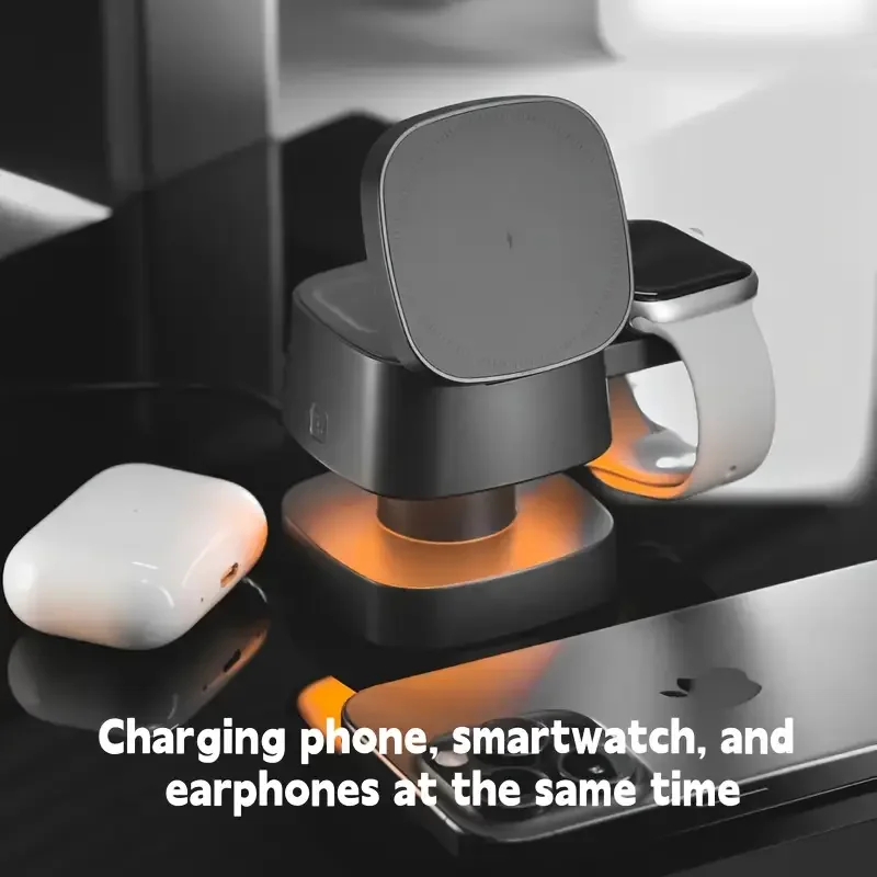 Carregador magnético 3 em 1 se - Smartwatch Watches Compatible With Iphone avaliação e preço