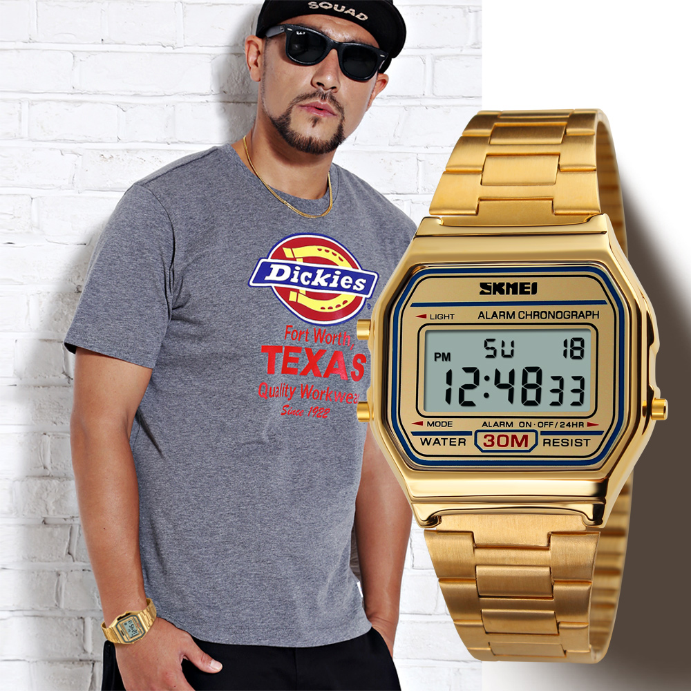 Skmei unissex pulseira digital - Tide Watch Surf avaliação e preço