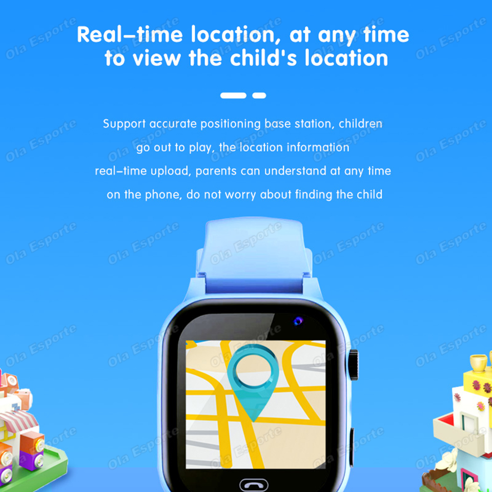 Relógio Inteligente 5G para Cr - Smartwatch Watches For Kids With Gps avaliação e preço