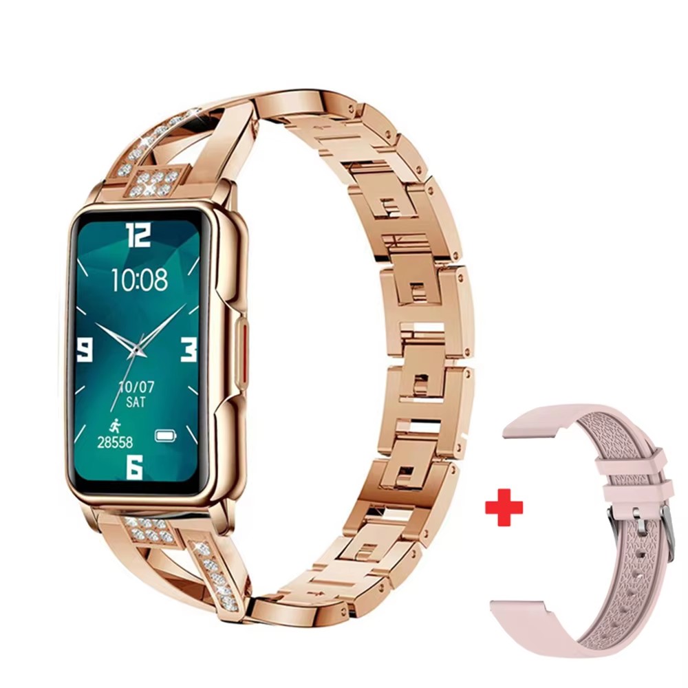 Relógio inteligente feminino d - Watches Ladies Smartwatch avaliação e preço