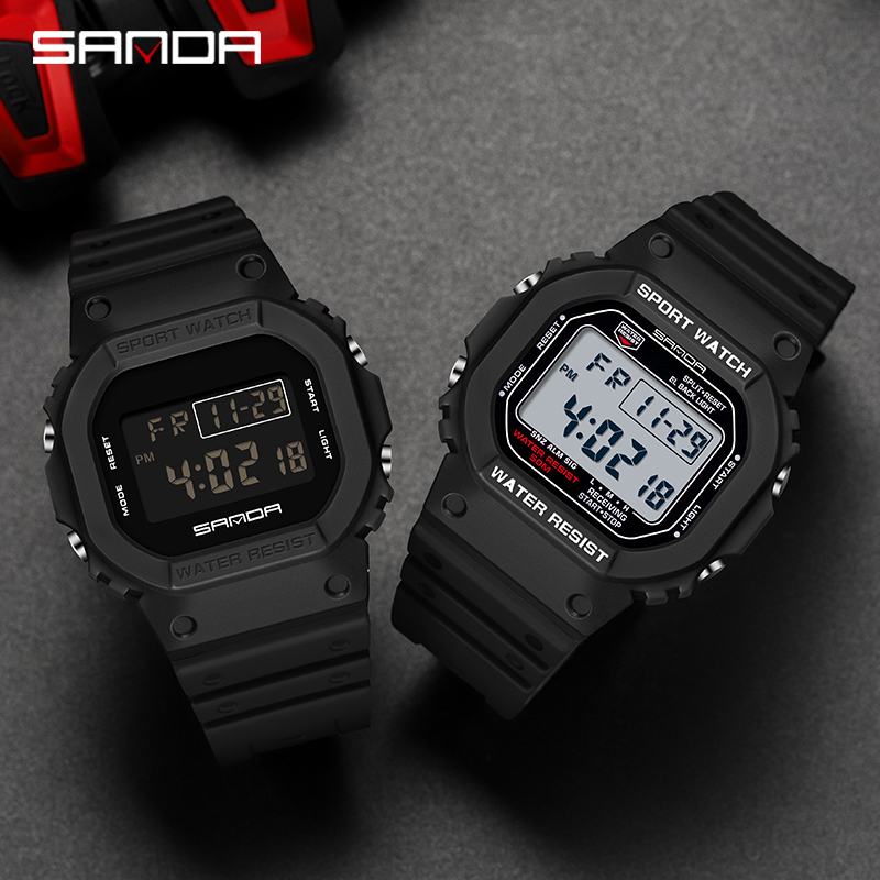 Sanda g estilo relógio digital - Tide Watch Surf avaliação e preço