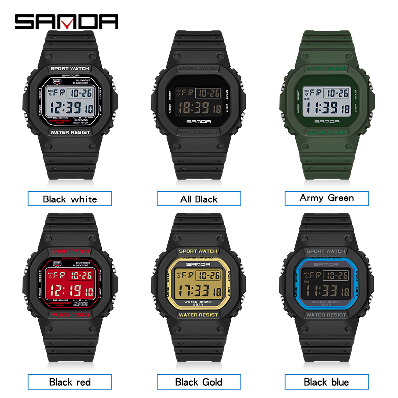 Sanda g estilo relógio digital - Tide Watch Surf avaliação e preço