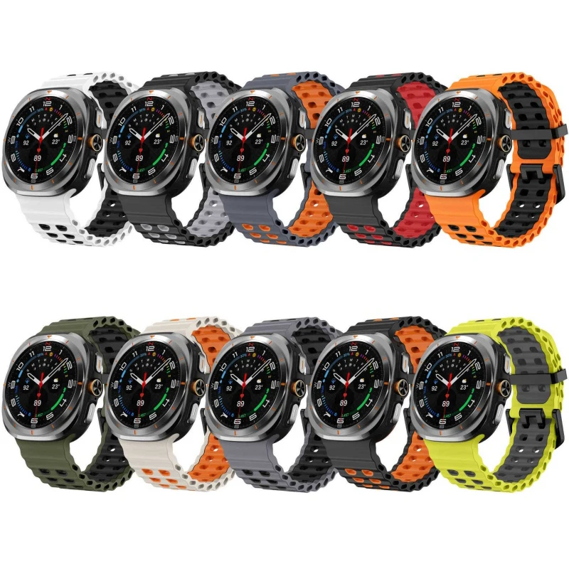 Pulseira de Silicone Bicolor p - Tide Watch Surf avaliação e preço