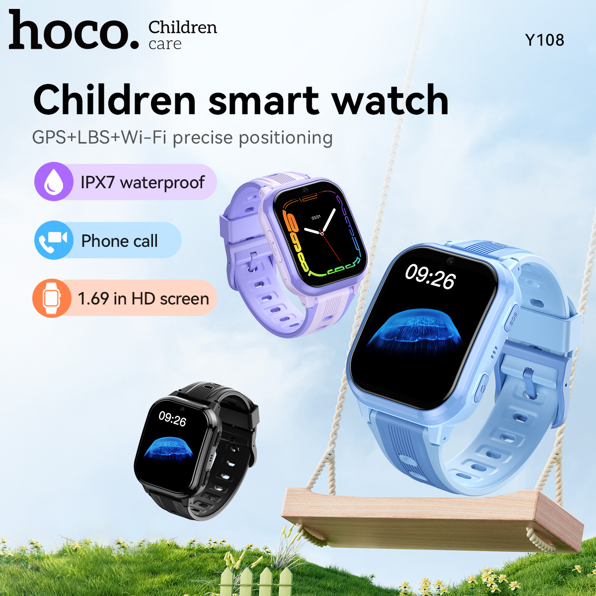 Relógio inteligente infantil H - Smartwatch Watches For Kids With Gps avaliação e preço